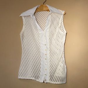 SLEEVELESS DESIGNER TANK
